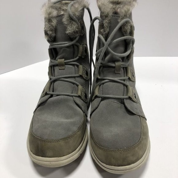 Sorel Women's Explorer Joan, Quarry Winter Boots, Size 10 M. - Picture 2 of 5